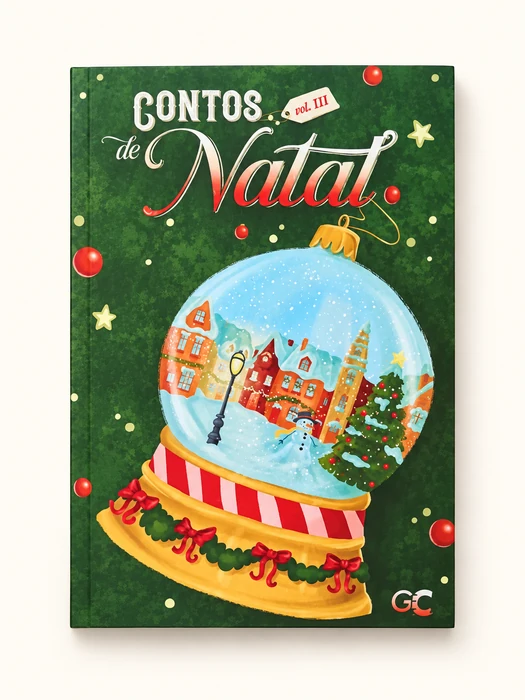 Exemplar da coletânea Contos de Natal, volume III